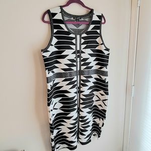 INC Plus Mini Tank Dress